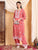 Shiza Chikankari Premium Modal Co-ord Set (Coral Pink)
