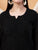 Dua Premium Viscose 3D Chikankari Straight Kurta (Black)