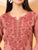Faiza Chikankari Rayon Co-ord Set (Nude Coral)