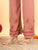 Faiza Chikankari Rayon Co-ord Set (Nude Coral)
