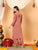 Faiza Chikankari Rayon Co-ord Set (Nude Coral)